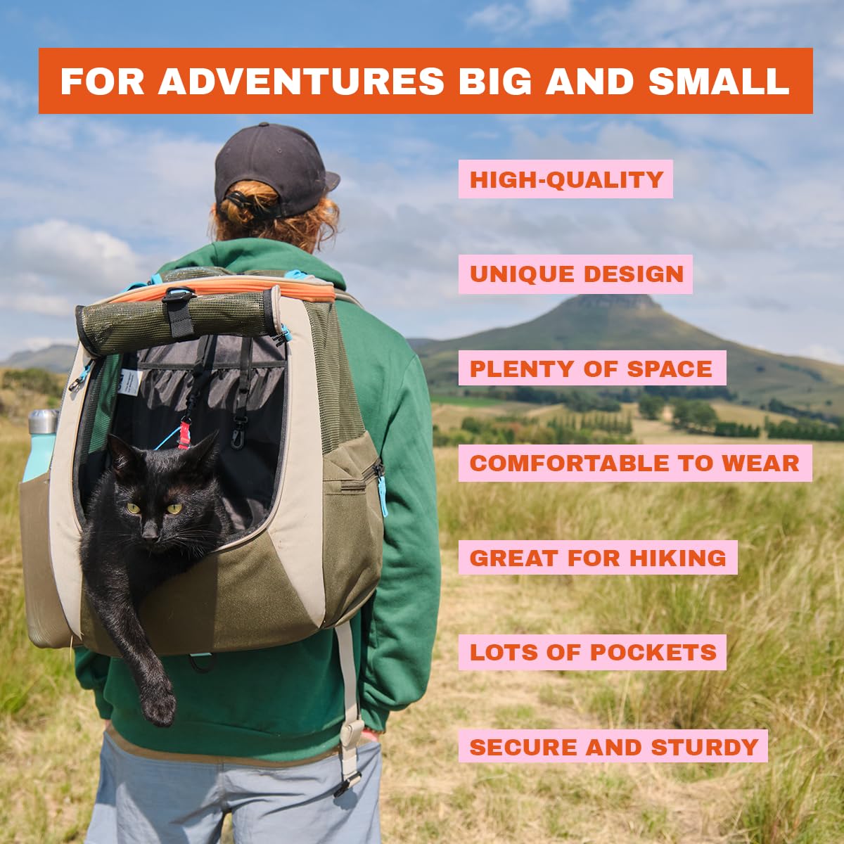 Navigator Convertible Mesh Cat Carrier Backpack