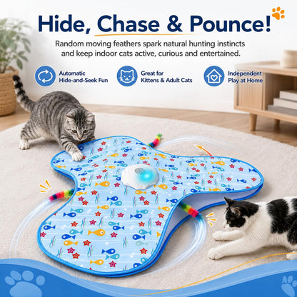 Interactive Cat Toys for Indoor Play & Enrichment
