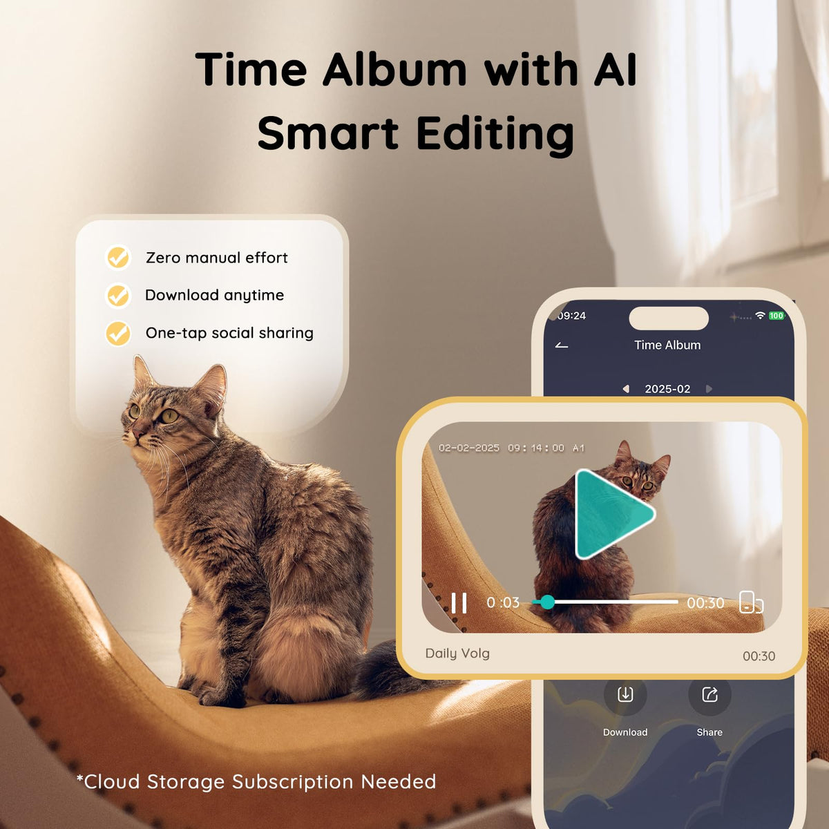 Pet Camera With Remote Treat Dispenser