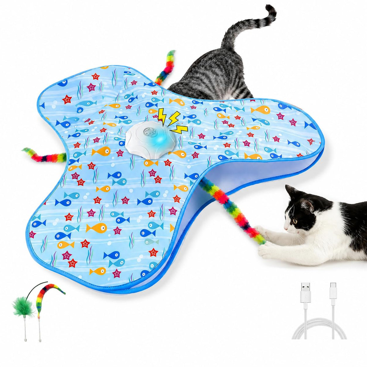 Interactive Cat Toys for Indoor Play & Enrichment