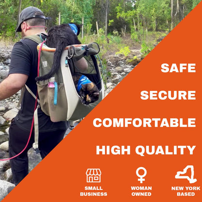 Navigator Convertible Mesh Cat Carrier Backpack