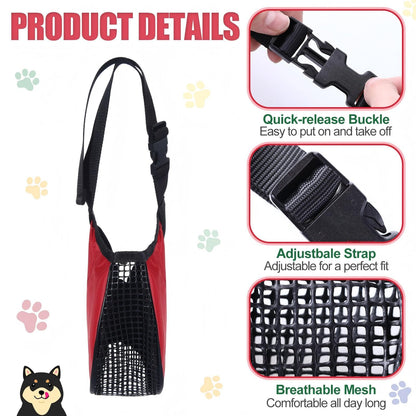 Shinylin 6 Sizes Dog Muzzle Basket Air Mesh Muzzle