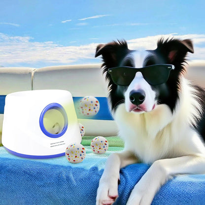 Automatic Dog Ball Launcher With Adjustable Distance
