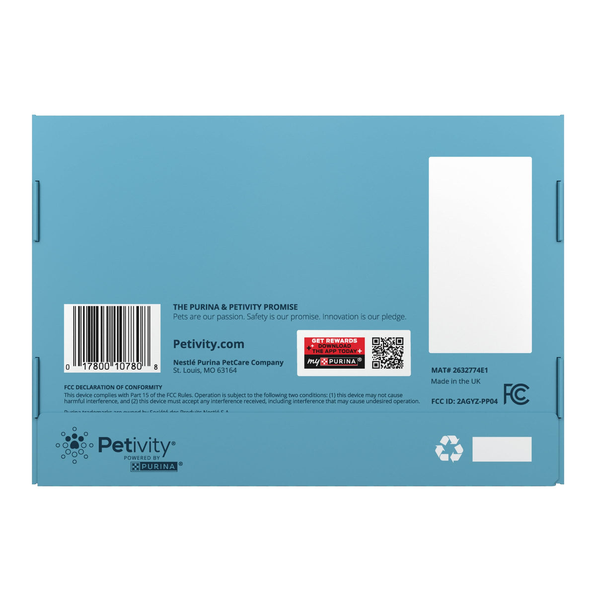 petivity Smart GPS and Activity Dog Tracker Tag