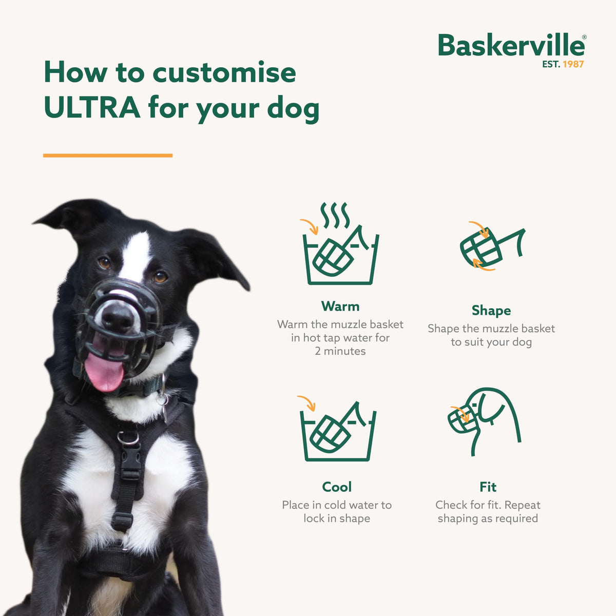 Ultra Breathable Dog Muzzle With Padded Fit