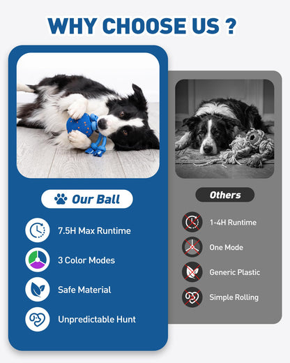 Smart Interactive Dog Ball With Automatic Motion