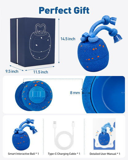 Smart Interactive Dog Ball With Automatic Motion