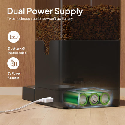 Automatic Pet Feeder With Timed Meal Scheduling
