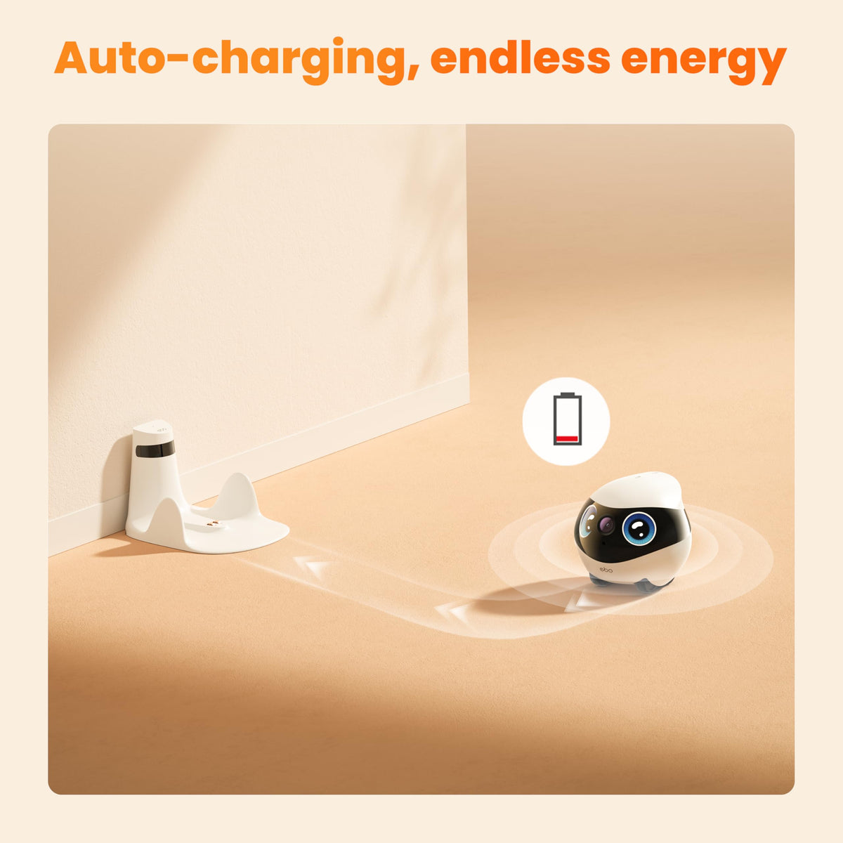 EBO Mini 2K Mobile Pet Camera Robot