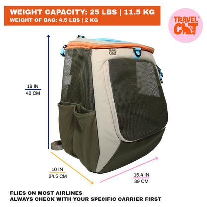 Navigator Convertible Mesh Cat Carrier Backpack
