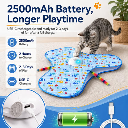 Interactive Cat Toys for Indoor Play & Enrichment