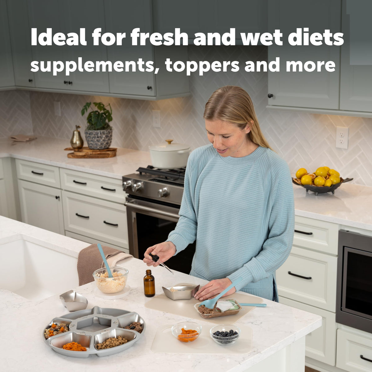 Refrigerated Pet Feeder With 6 Fresh Meals