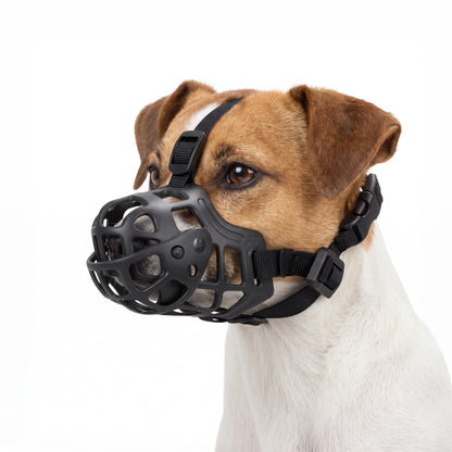Breathable Basket Dog Muzzle for Medium & Large Dogs