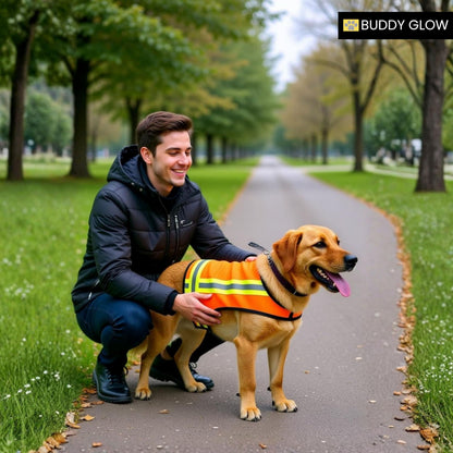 High-Visibility Reflective Dog Safety Vest