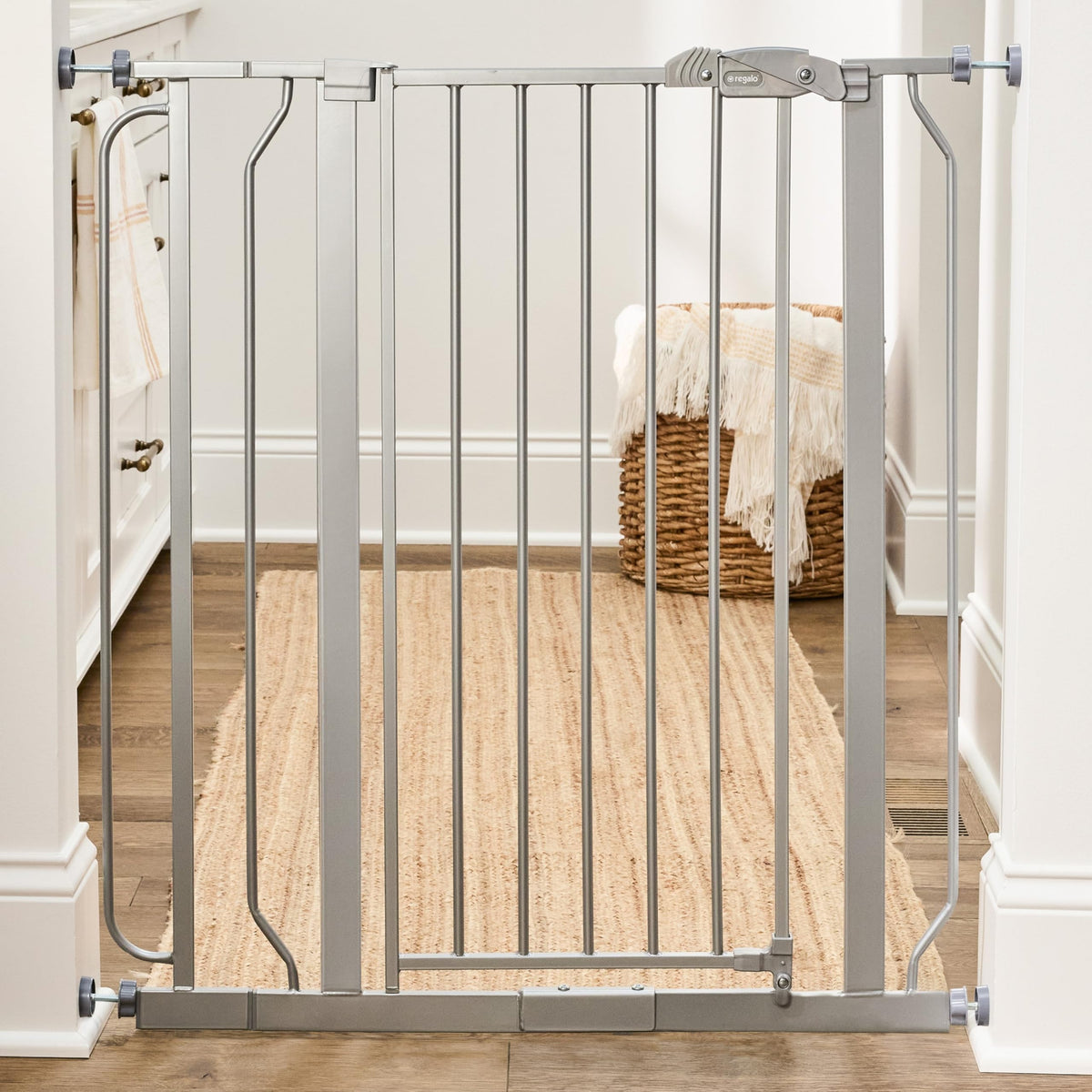 Extra Wide Walk-Through Dog Gate