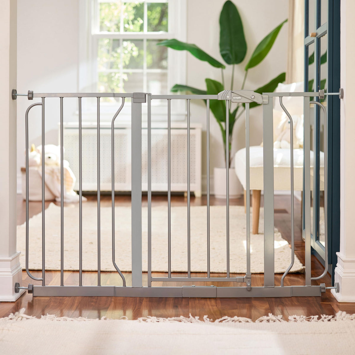 Extra Wide Walk-Through Dog Gate