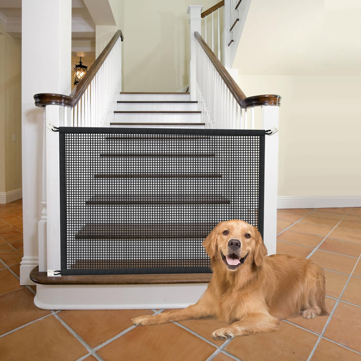 Mesh Dog Gate for Stairs & Doorways