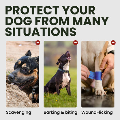 Breathable Metal Basket Muzzle for Large Dogs