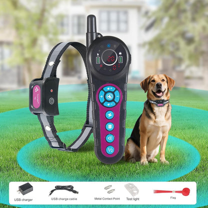 Wireless Dog Fence & Training Collar System