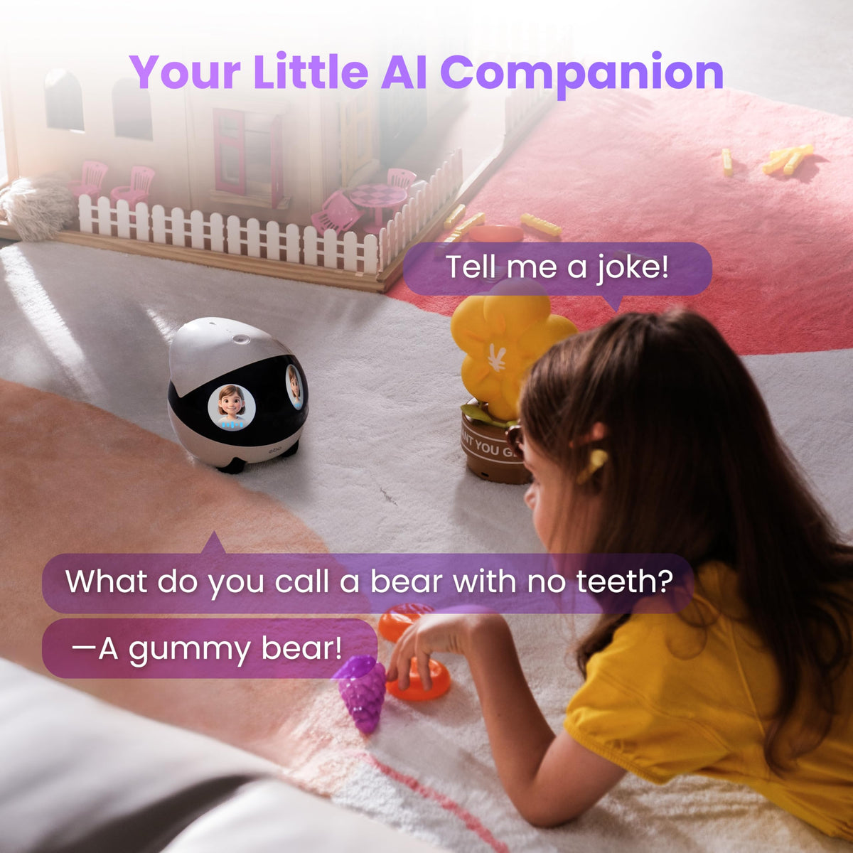EBO Air 2 Plus 3K Mobile Pet Camera Robot