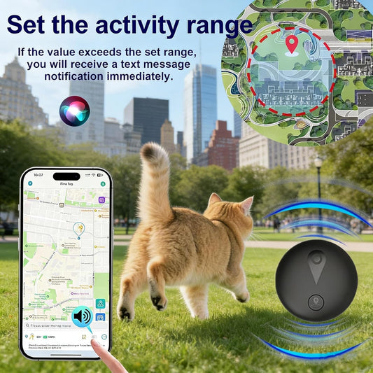 GPS Tracker for Dogs, Smart Collar with Real-Time Locator with Holder