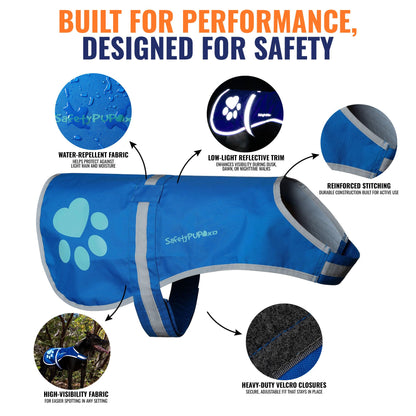 High-Visibility Reflective Dog Safety Vest