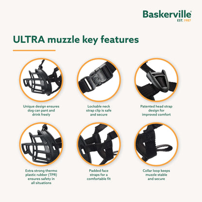 Ultra Breathable Dog Muzzle With Padded Fit
