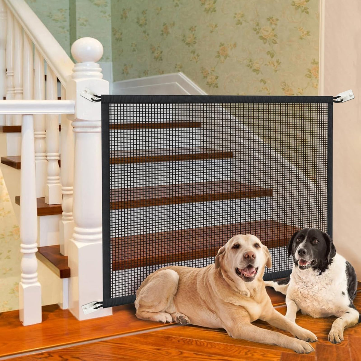 Mesh Dog Gate for Stairs & Doorways