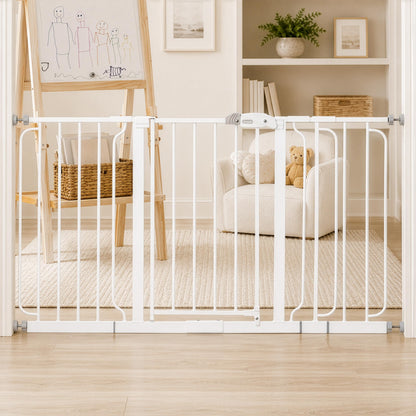 Extra Wide Walk-Through Dog Gate