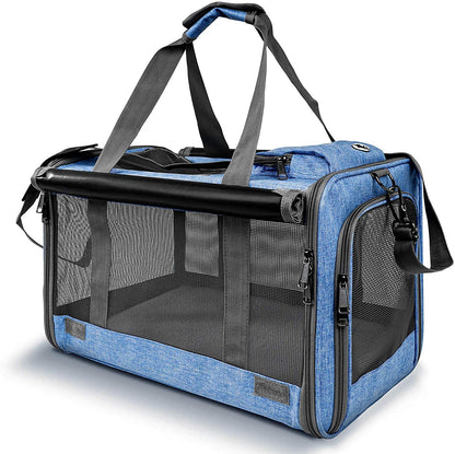 Soft-Sided Pet Carrier for Large & Medium Cats