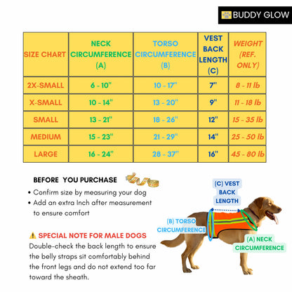 High-Visibility Reflective Dog Safety Vest