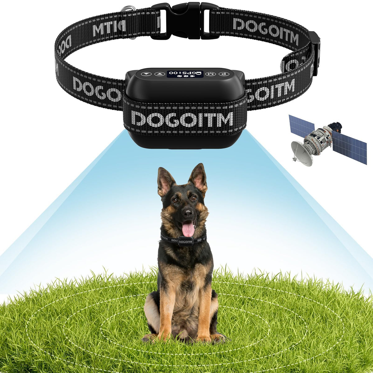 GPS Wireless Dog Fence System for Two Dogs