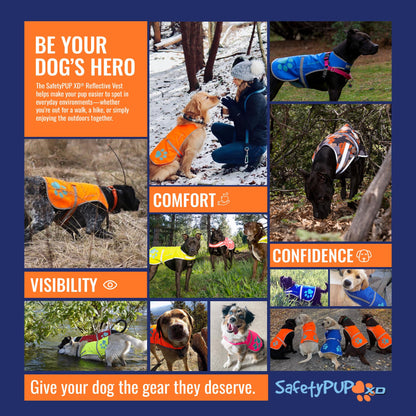 High-Visibility Reflective Dog Safety Vest