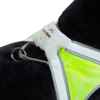 LED Reflective Dog Harness With Multicolor Lights