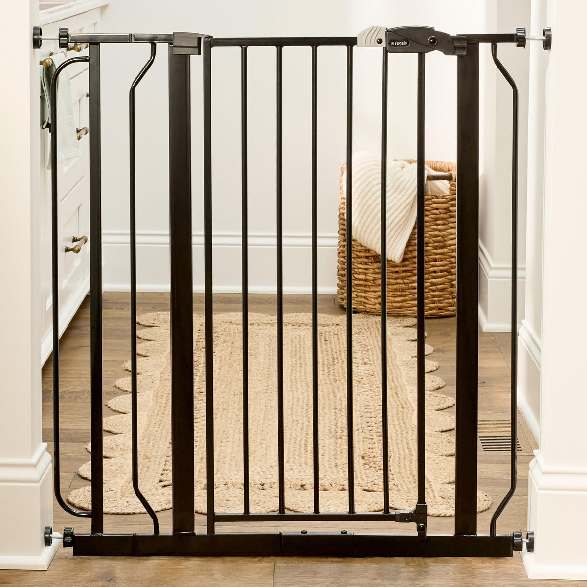 Extra Wide Walk-Through Dog Gate